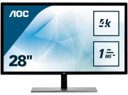 AOC U2879VF mit 70.9 cm / 28 Zoll UHD 4K Display, 1 ms