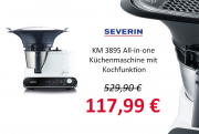 Severin KM 3895 All in One K&uuml;chenmaschine bei Woolworth f&uuml;r 117,99&euro; anstatt 529,90&euro;