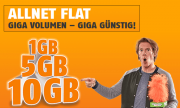Klarmobil Allnet Flat 10GB f&uuml;r nur 19,85 &euro; mtl. + 25 &euro; Guthaben f&uuml;r Rufnummermitnahme 