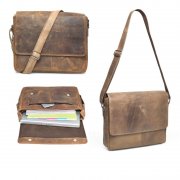 Vethorn Laptop Messenger Bag Notebooktasche mit Notebook-Fach bis 15 Zoll