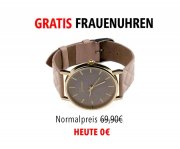 Damenuhr gratis