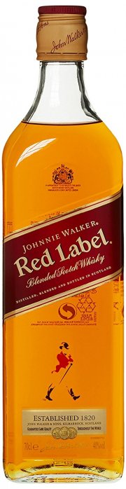 Johnnie Walker Red Label Blended Scotch Whisky, (1 x 0,7 l)