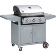 edelstahl Landmann Grillchef Gasgrillwagen 3BR 12739 f&uuml;r 179,90