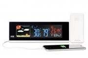 ADE Funk-Wetterstation WS 1601 mit Funk Au&szlig;ensensor Hygrometer USB-Ladeanschluss