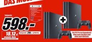 Doppelpack Playstation 4 Pro Konsolen ab 598 &euro; (statt 718&euro;) &ndash; nur 299 &euro; pro Konsole!