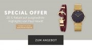 20% Rabatt auf goldene Paul Hewitt Highlights bei Christ