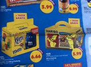M&M's und Haribo mit Tasse bei Penny