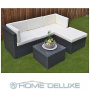Poly Rattan Sitzgruppe Essgruppe Essgarnitur Lounge Rattanm&ouml;bel