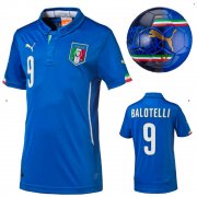  Puma FIGC Italien Mario Balotelli Home Kids Trikot Shirt + Fu&szlig;ball nur 16,16 &euro; inkl. Versand
