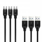 3 St&uuml;ck: 3 x 1m, AUKEY USB C Kabel auf USB 3.0 A Prime Deal