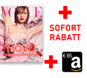 12 Monate VOGUE freihaus. Abopreis nur 83,80&euro; plus 85&euro; Amazon Gutschein