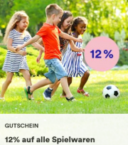12% Rabatt auf alle Spielwaren bei Thalia