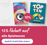 12% Rabatt auf alle Spielwaren bei Thalia