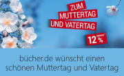 12% Rabatt auf fast alles bei B&uuml;cher.de