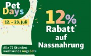 12% Rabatt auf Nassfutter f&uuml;r Hund & Katze bei Fressnapf