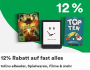 12% Rabatt auf Spielwaren, Filme, Musik, Software, Games, Schreibwaren und mehr bei Thalia