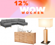 12% Rabatt auf &uuml;ber 5.500 M&ouml;bel, Heimtextilien und mehr im WOW-Wochen Sale bei Home24