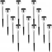 12 St&uuml;ck &lrm;Solpex LED Solarleuchten mit Erdspie&szlig;