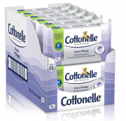 12 x 42 Cottonelle Feuchtes Toilettenpapier Pure Pflege ultra-sensitive