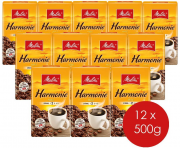 12 x 500 g Melitta Harmonie Mild Gemahlener R&ouml;stkaffee