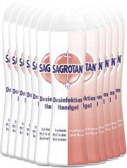 12 x 50ml Sagrotan Desinfektion Handgel