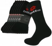 18er Pack Lotto Tennissocken schwarz bei Outlet46 f&uuml;r 13,99&euro; anstatt 87,95&euro;