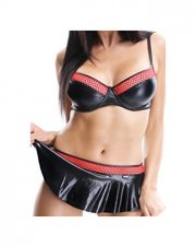 Demoniq Damen Unterw&auml;sche Dessous Bekleidung Outfits Dessous-Sets BH-Set