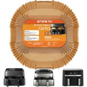120x Backpapier f&uuml;r Airfryer (Philips, Tefal) f&uuml;r nur 10,99&euro;