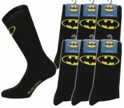 6er Pack DC Comics Batman Socken Schwarz f&uuml;r nur 9,99 &euro; inkl. Versand