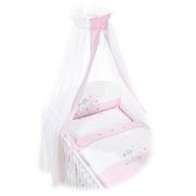 EASY BABY Wiegenset 80x80cm RABBIT ros&eacute;