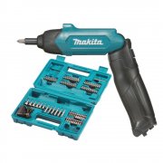 Makita Akku-Knickschrauber 3,6V DF001DW | inkl. 81-tlg. Zubeh&ouml;r-Set