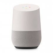 Google Home (Wei&szlig;er Schiefer) - Sprachaktiver Lautsprecher (US Version)