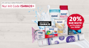 Geile Aktion 20% auf alle ISANA Produkte bei Rossmann!