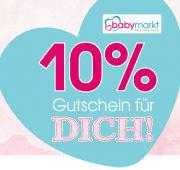 NUR HEUTE: Bei Babymarkt.de 10% auf ALLES! Jetzt heisst es Zugreifen!