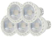5 LED Lampen GU10 3 Watt 200 Lumen