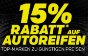 15% auf Autoreifen von ausgew&auml;hlten H&auml;ndlern, jetzt an den Winter denken!