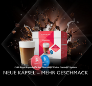 30% Rabatt auf Kaffeekapseln, Bohnen und vieles mehr bei Caf&eacute; Royal