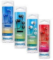 Kopfh&ouml;rer MyJam Philips Vibes In Ear in Rot Blau Wei&szlig; Schwarz