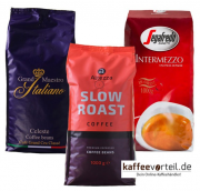 Probierpaket Best Beans bei Kaffeevorteil, 3 kg hochwertige Kaffeebohnen f&uuml;r nur 37,97 Euro