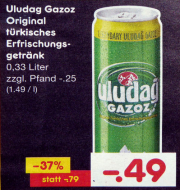Uludag Gazoz 0,33l - bei NettoMD