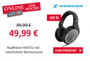 Sennheiser 471 i Kopfh&ouml;rer bei Woolworth f&uuml;r 49,99&euro; anstatt 99,99&euro;