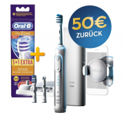 Oral-B Genius 8000 TriZone + 4 TriZone Aufsteckb&uuml;rsten gratis nur 74,99 &euro; durch 50 &euro; Cashback