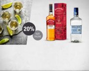 20% Rabatt auf ausgew&auml;hlte Spirituosen bei Galeria Kaufhof