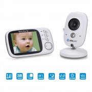SUNLUXY 3,2 Zoll Farb Wireless Baby Monitor Babyphone &Uuml;berwachungskamera 