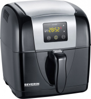 Severin Hei&szlig;luft-Fritteuse FR 2432 1300 Watt Edelstahl