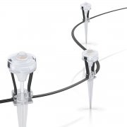Osram LED Gartenleuchte Lightify GardenSpot Mini 9 Spots, 5m L&auml;nge, Farbsteuerung RGB