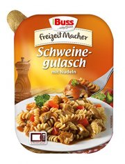 Buss Schweinegulasch mit Nudeln, 12er Pack (12 x 300 g)