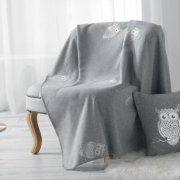 Decke mit Eulenprint bei Lesara f&uuml;r 16,99&euro; anstatt 26,95&euro;