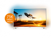 PHILIPS 55PUS7272, 55 Zoll, UHD 4K, SMART TV, LED TV, Ambilight 3-seitig ...