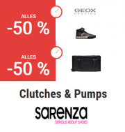 50% tollen Rabatt auf Schuhe und Taschen bei Sarenza Series About Shoes ergattern!
